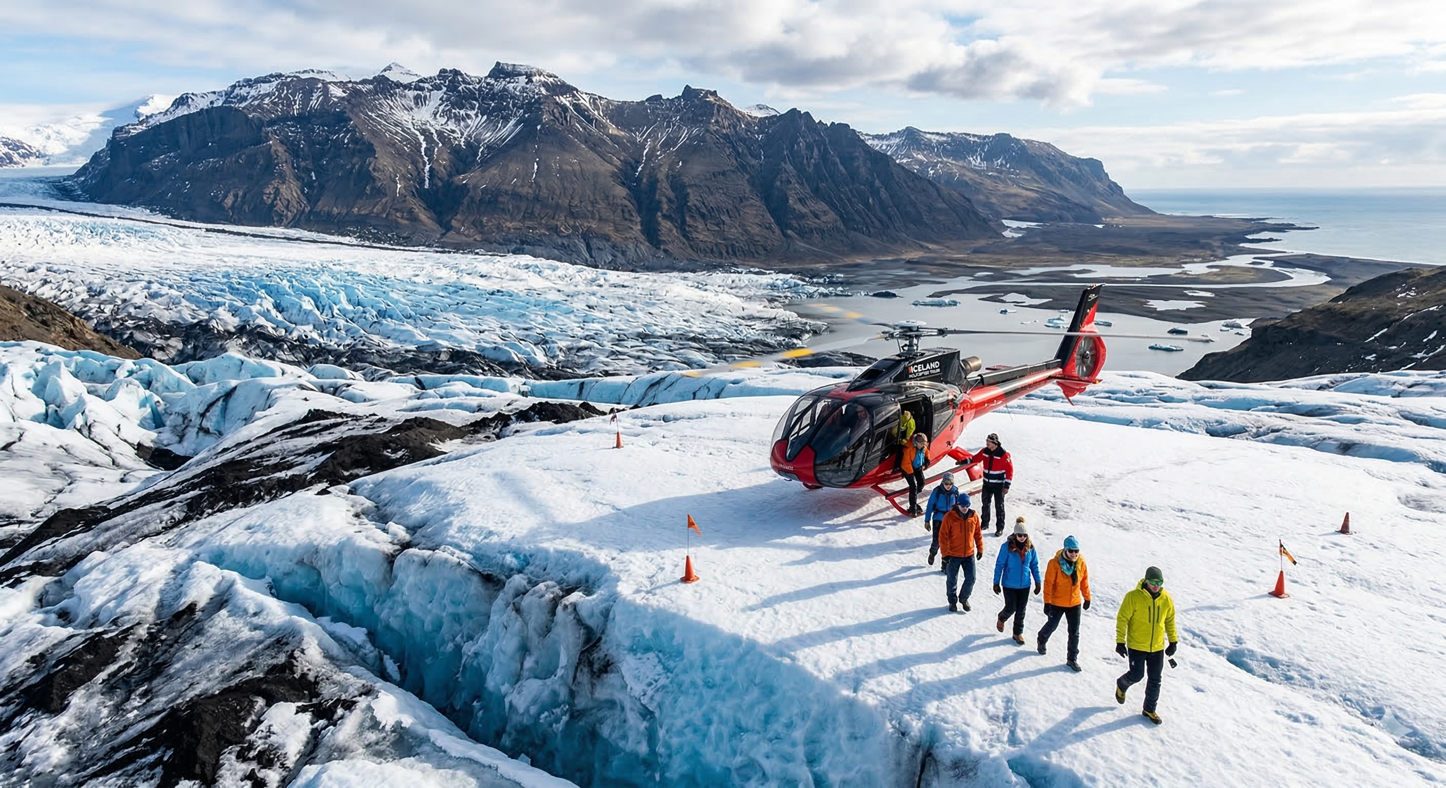 Glacier helicopter tour