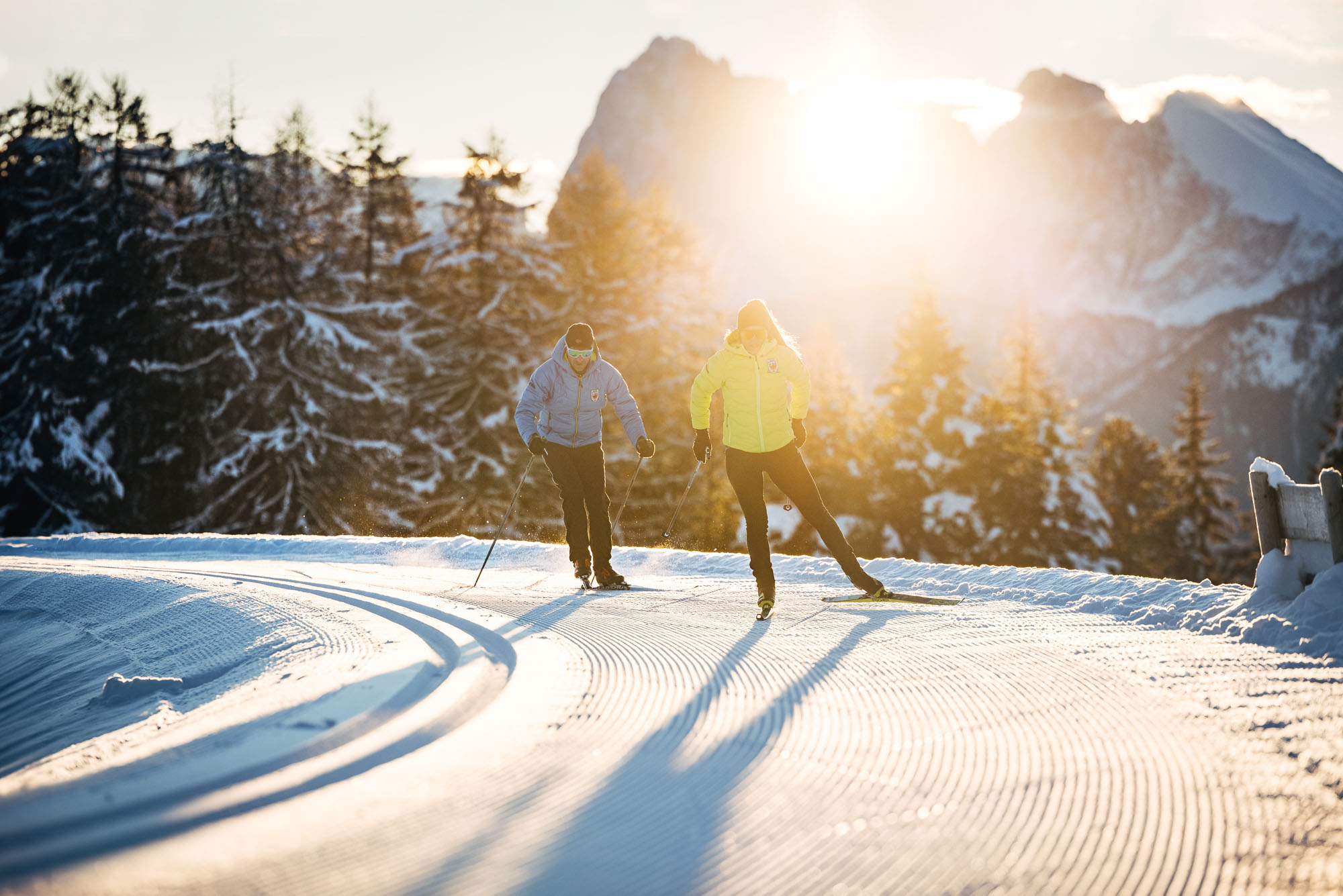 Cross country skiing